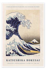 Wall art print I could have become a real Painter - Katsushika Hokusai