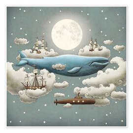 Wall art print Ocean Meets Sky - Terry Fan