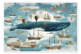 Wall art print Ocean Meets Sky - Terry Fan