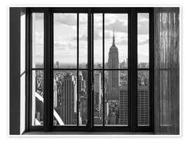 Wall art print Empire State Building in Midtown Manhattan I - Jan Christopher Becke
