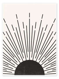 Wall art print Scandinavian sunset - TAlex