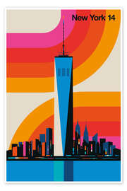 Wall art print New York 14 - Bo Lundberg