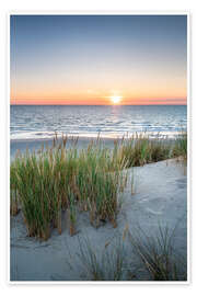 Wall art print Sunset on the horizon - Jan Christopher Becke