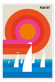 Poster Kiel 81 - Bo Lundberg