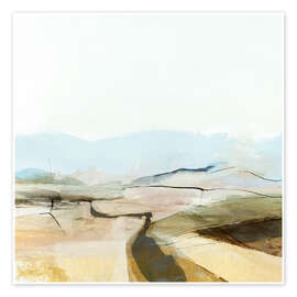 Wall art print Country View - Dan Hobday