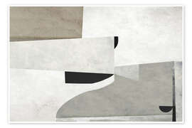 Wall art print Priory - Dan Hobday