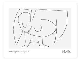 Wall art print More Bird Than Angel - Paul Klee