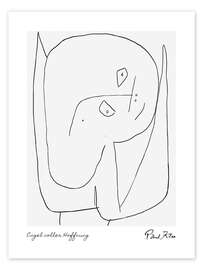 Wall art print Angel Full of Hope - Paul Klee