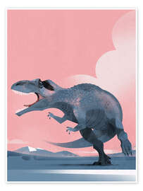 Wall art print Gigantosaurus - Dieter Braun