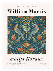 Wall art print Motifs Floraux - Spring &amp; Summer - William Morris