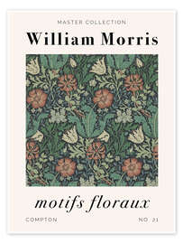 Wall art print Motifs Floraux - Compton - William Morris