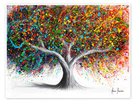 Wall art print Tree of Celebration - Ashvin Harrison
