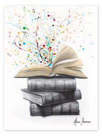 Wall art print Dream Upon a Page - Ashvin Harrison