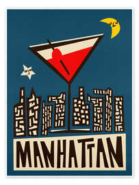 Poster Manhattan - Fox &amp; Velvet