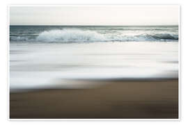 Poster Beach and waves