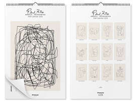 Wall calendar Paul Klee calendar - Angels Reinvented 2026