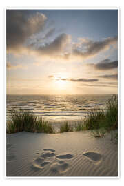 Wall art print Sunset On the Beach III - Jan Christopher Becke