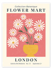 Wall art print Flower Market London - TAlex