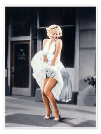 Poster Marilyn Monroe, The Seven Year itch, 1955