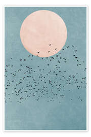 Poster Fly Away - KUBISTIKA