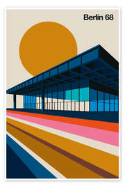 Wall art print Berlin 68 - Bo Lundberg