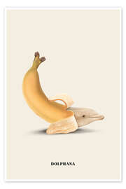Wall art print Dolphana - Jonas Loose