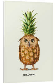 Aluminium print Pineappowl - Jonas Loose