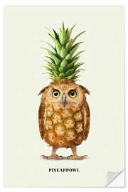 Wall sticker Pineappowl - Jonas Loose