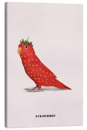 Canvas print Strawbirdy - Jonas Loose