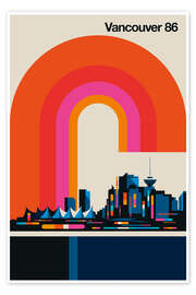 Wall art print Vancouver 86 - Bo Lundberg