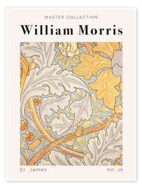 Wall art print St. James No. 26 - William Morris