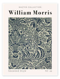 Wall art print Seaweed Style No. 49 - William Morris