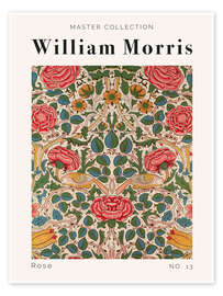 Wall art print Rose No. 13 - William Morris