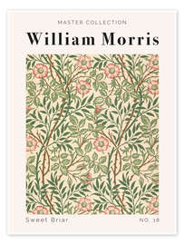 Wall art print Sweet Briar No. 18 - William Morris