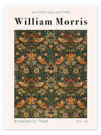 Wall art print Strawberry Thief No. 19 - William Morris