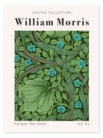 Wall art print Forget Me Nots No. 84 - William Morris