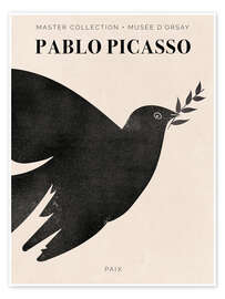 Wall art print Pablo Picasso - Paix
