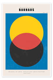 Wall art print Bauhaus Design and Architecture
