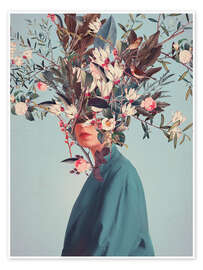 Wall art print I was Hidden but You saw me - Frank Moth