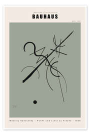 Wall art print Bauhaus - Point and Line to Surface, 1925 - Wassily Kandinsky