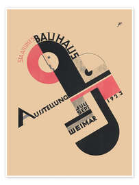 Wall art print Bauhaus Exhibition Weimar I, 1923 - Joost Schmidt
