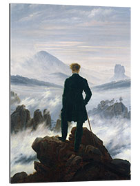 Gallery print Wanderer Above the Sea of Fog - Caspar David Friedrich