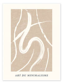 Wall art print Art du Minimalisme I - TAlex