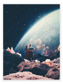 Wall art print Often Mistaken for Absent - Frank Moth