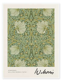 Wall art print Pimpernel - William Morris