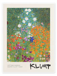 Wall art print Cottage Garden, 1905 - Gustav Klimt