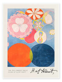 Wall art print The Ten Largest (No. 2) - Hilma af Klint