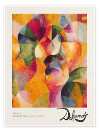 Wall art print Soleil - Robert Delaunay