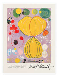 Wall art print The Ten Largest (No. 7) - Hilma af Klint