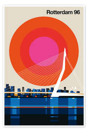 Wall art print Rotterdam 96 - Bo Lundberg